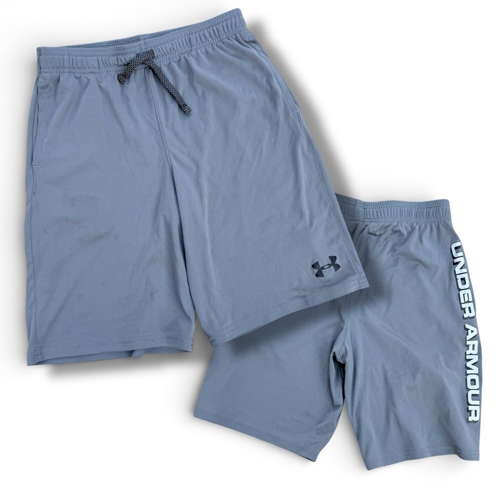 Under Armour Athletic Shorts Loose-fit Performance Boys Youth  L
